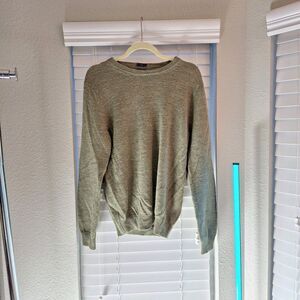 J. Crew Size M Slim Wool Sweater With Elbow/professor Patches